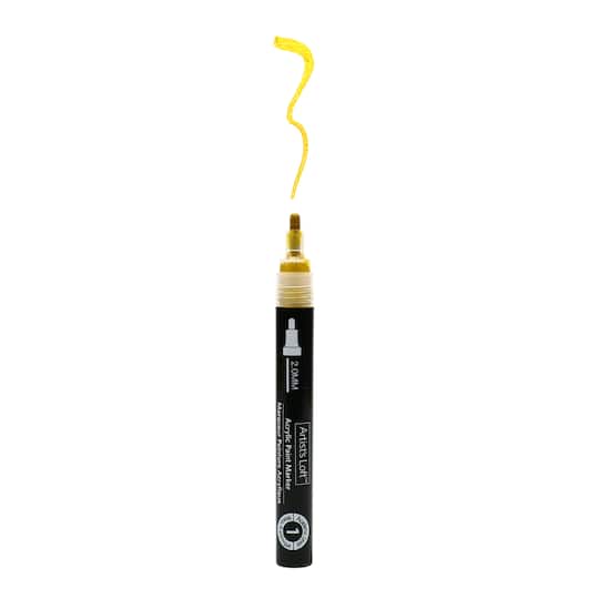 6 Packs: 8 ct. (48 total) Metallic Acrylic Paint Marker Set by Artist's Loft™